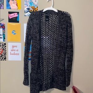 Grey cardigan
